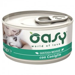 Oasy Wet Cat Mousse Coniglio 85 gr