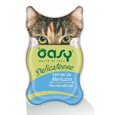 Oasy Delicatesse Patè con Merluzzo 85 gr