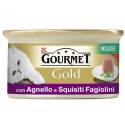 Gourmet Gold Mousse con verdure Agnello e Fagiolini 