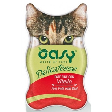 Oasy Delicatesse Patè con Vitello 85 gr