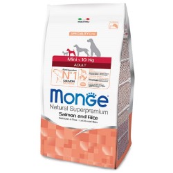 Monge Mini Adult Salmone e Riso 7,5 Kg Crocchette per Cane