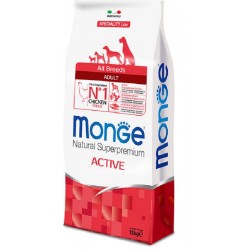 Monge All Breeds Adult Active con Pollo 12 Kg