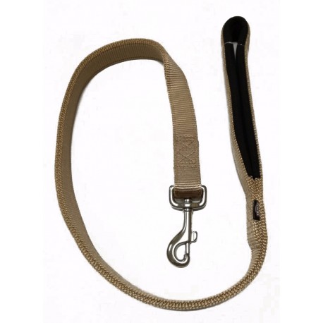 Trixie Premium Guinzaglio Comfort Beige L- XL 1.00m/25mm - 200314