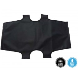 Telo di ricambio nero per brandina pieghevole 35 x 50 cm