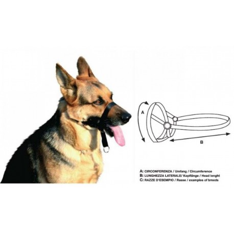 Museruola di addestramento mis.3 per cane 