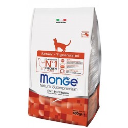 Monge Gatto Natural Superpremium Senior 400 gr