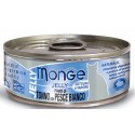 Monge Filetti di Tonno con Pesce Bianco in gelatina per gatto gr 80