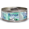 Monge Kitten Pezzetti di Tonno con Aloe per gatto gr 80