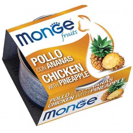 Monge Fruits Pollo con Ananas 80 gr