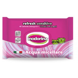 Inodorina Refresh Sensitive Salviette Igieniche con Acqua Micellare 40 pz