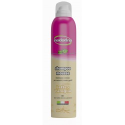 Inodorina shampoo mousse secco Latte e Vaniglia 300 ml