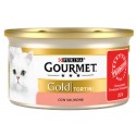 Gourmet Gold Tortini con Salmone Cibo Umido per Gatti