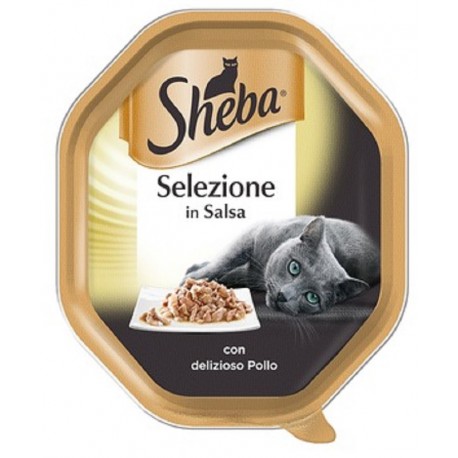 Sheba Selezione in Salsa con delizioso Pollo