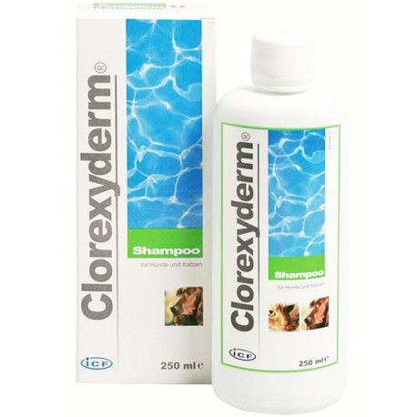 Clorexyderm 250 ml Shampoo Disinfettante per Cane e Gatto