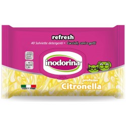 Inodorina Refresh Salviette Igieniche alla Citronella 40 pz