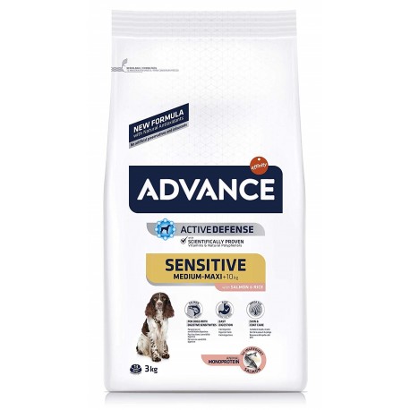 Affinity Advance Sensitive Medium Maxi Con Salmone per Cani 3Kg