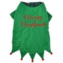 Cappottino per Cani Elfo Merry Christmas 40 cm - ABF111/40