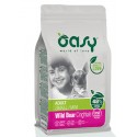 Oasy One Protein Adult Small Mini con Cinghiale 800 gr Cibo per Cani