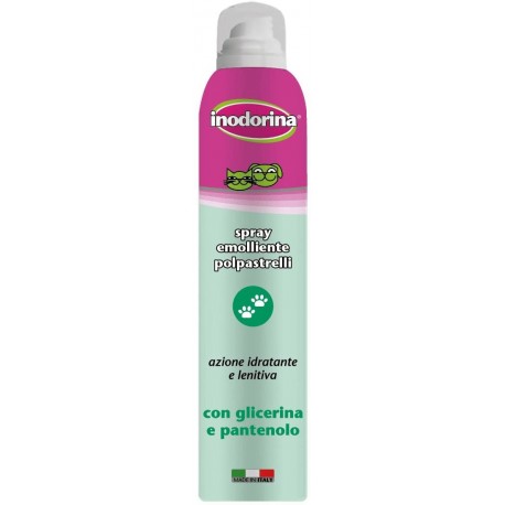 Inodorina Spray Emolliente Polpastrelli 200 ml per Cane e Gatto