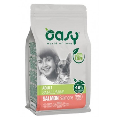 Oasy One Animal Protein Adult Small Mini Salmone 2,5 Kg