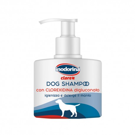 Inodorina Clorex Shampoo con Clorexidina Digluconato 300 ml per Cane