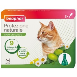 Beaphar Protezione Naturale Spot On Scudo Gatto 3 fiale