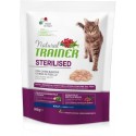 Trainer Natural Adult Sterilised con carni bianche gr300 croccantini gatto