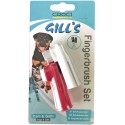 Gill's Set Spazzolini dentali da dito per Cani e Gatti