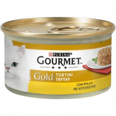 Gourmet Gold Tortini con Pollo Cibo per Gatti