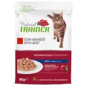 Trainer Natural Cat Adult con Manzo Bocconcini per Gatto 85 gr