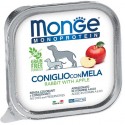 Monge Monoprotein Coniglio con Mela Vaschetta 150 gr per Cane
