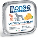 Monge Monoprotein Tacchino con Agrumi Vaschetta 150 gr per Cane