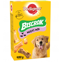 Biscotti Pedigree Biscrok 500g snack per cane