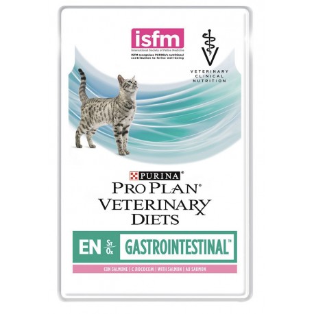 Proplan Veterinary Diets Gastrointestinal con Salmone Bustina 85 gr Umida per Gatto