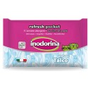 Inodorina Refresh Pocket Salviette Igieniche da Borsetta al Talco 15 pz