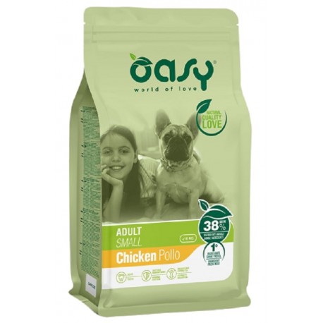 Oasy Dog Crocchette Adult Small Pollo 3 Kg