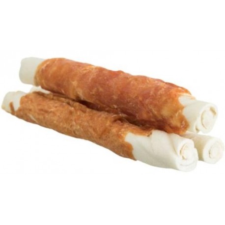 Trixie osso cicche arrotolate con pollo per cane 17cm 3pz cod. 31327