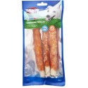 Trixie osso cicche arrotolate con pollo per cane 17cm 3pz cod. 31327