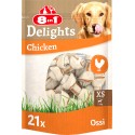 8in1 Delights Ossi XS 21 pezzi Snack per Cane 252gr