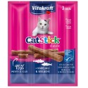 VitaKraft Cat Stick con Merluzzo e Merluzzo Nero Snack per Gatto 18 gr