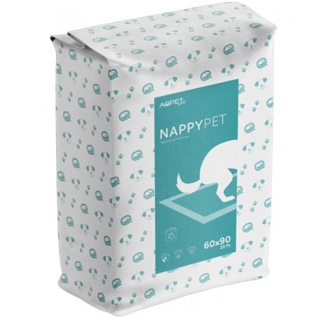 Nappy Pet Tappetino Assorbente 60 x 90 Confezione da 25 pezzi