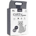 AqpetFriends Lettiera CattyGreen Sabbia per Gatti alla Soia Naturale al Carbone Attivo 6 Litri