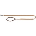 Trixie Guinzaglio Premium per Cane Beige M-L 1.00m/20mm - 200214