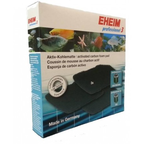 EHEIM 2628710 Ricambio Spugne Carbone per Filtri Professional3 2071/73/74/75